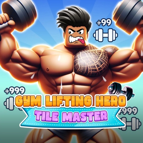 Gym Lifting Hero: Tile Master Art
