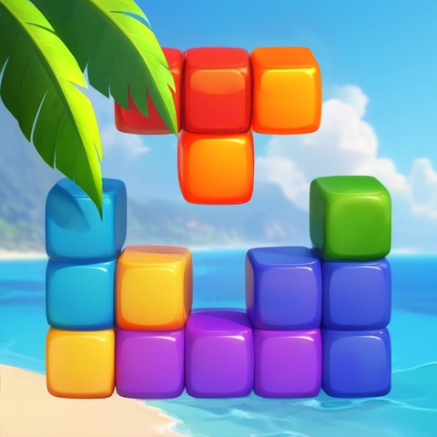 Block Puzzle Tropical Story Art