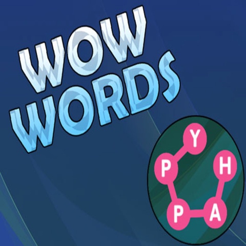 Wow Words Game Art