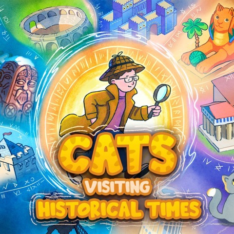 Cats Visiting Historical Times Art