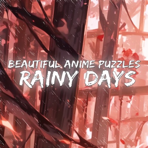 Beautiful Anime Puzzles - Rainy Days Art
