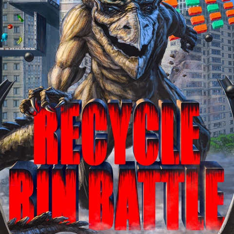 Recycle Bin Battle Art