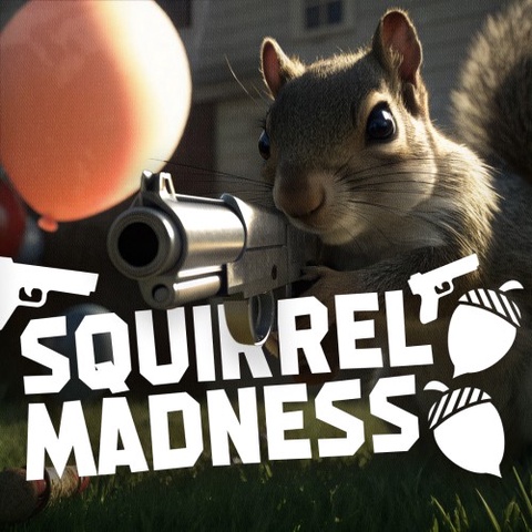 Squirrel Madness Art
