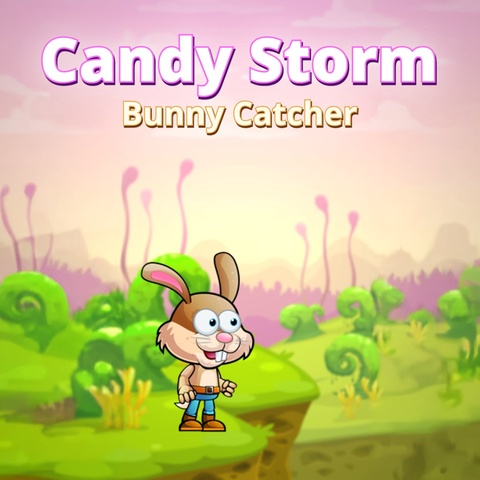 Candy Storm Bunny Catcher Art
