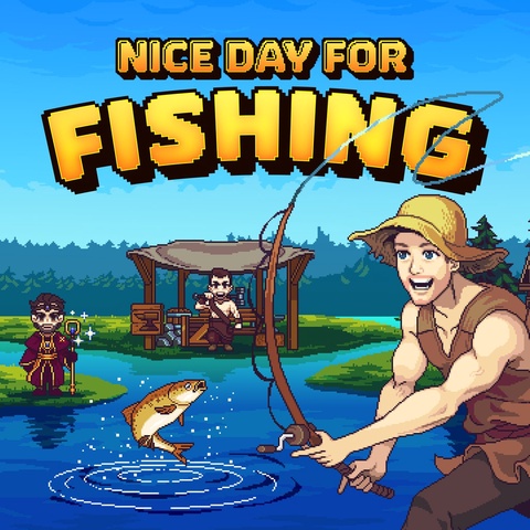 Nice Day for Fishing Art