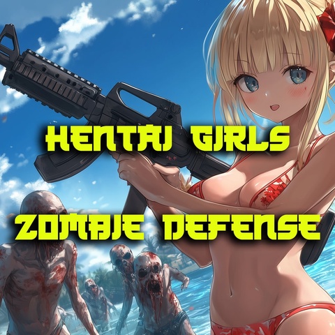 Hentai Girls Zombie Defense Art