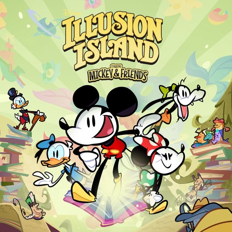 Disney Illusion Island Starring Mickey and Friends Art