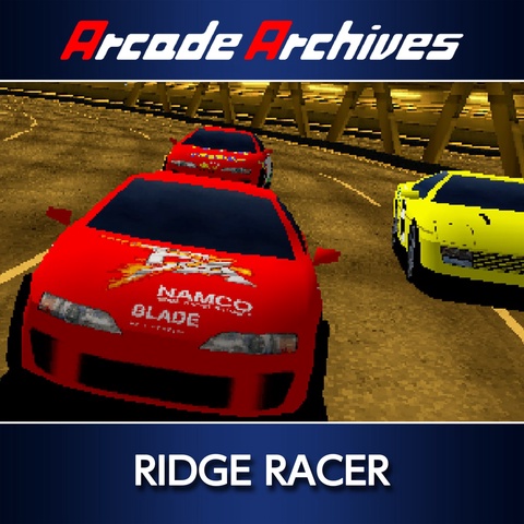 Arcade Archives RIDGE RACER Art