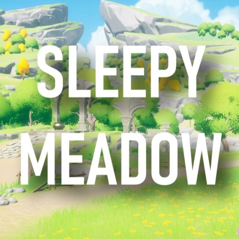 Sleepy Meadow Art