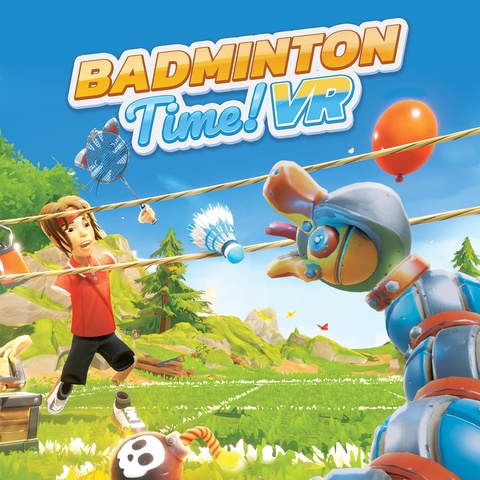 Badminton Time VR Art