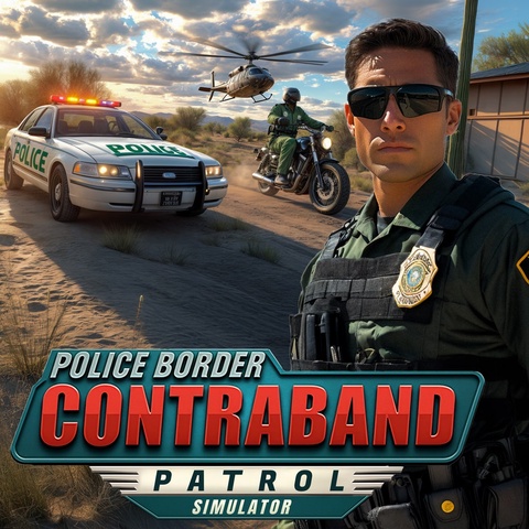 POLICE BORDER CONTRABAND PATROL SIMULATOR Art