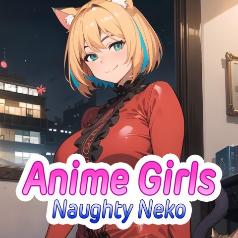 Anime Girls: Naughty Neko Art