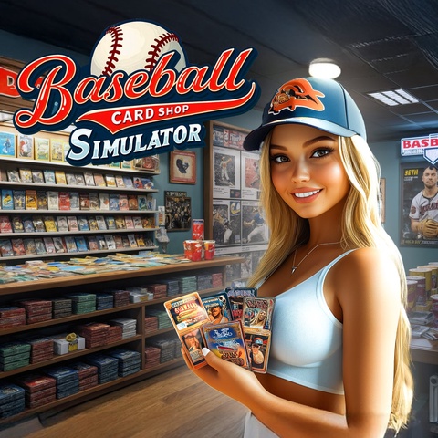 Baseball Card Shop Simulator Art