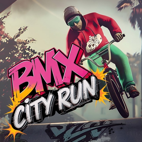 BMX CITY RUN Art
