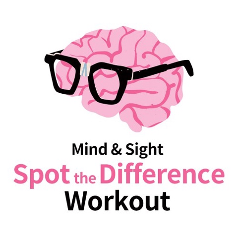 Mind & Sight Spot the Difference Workout Art