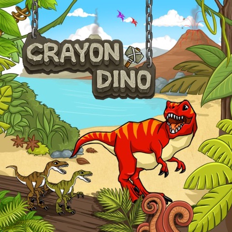 CRAYON DINO Art