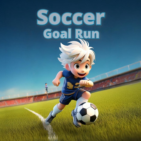 Soccer Goal Run Art
