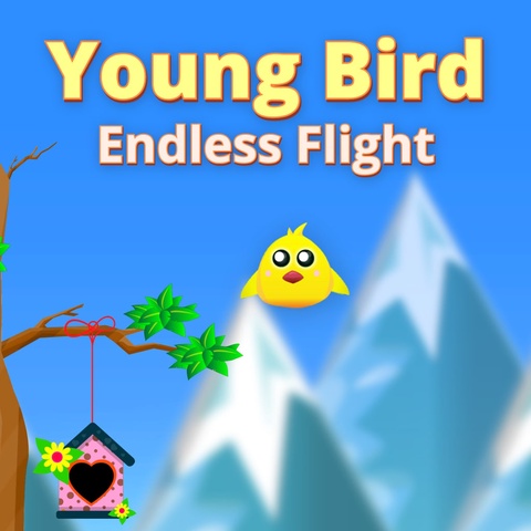 Young Bird Endless Flight Art