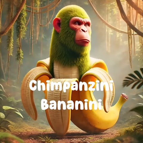 Chimpanzini Bananini Art