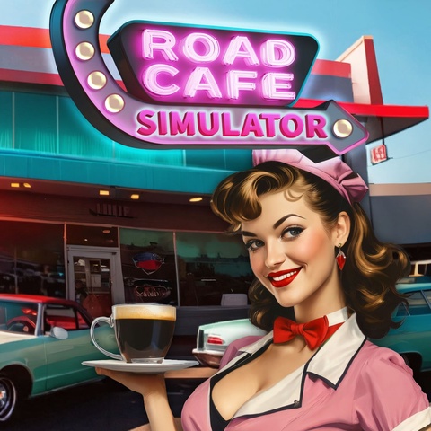 Road Cafe Simulator Art