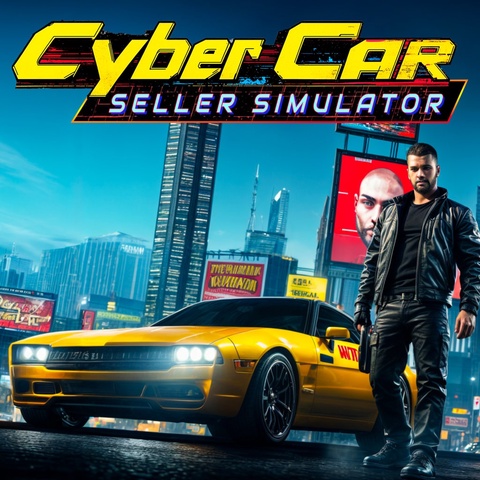 Cyber Car Seller Simulator Art