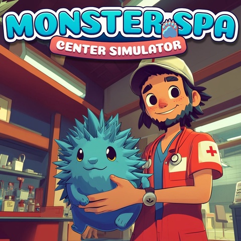 Monster Spa Center Simulator Art