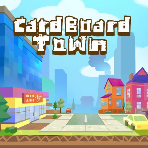 Cardboard Town Art