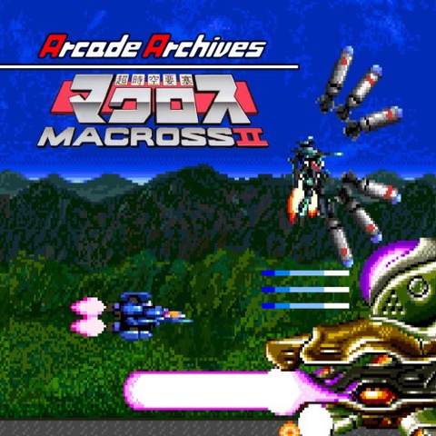 Arcade Archives Super Dimension Fortress MACROSS II Art
