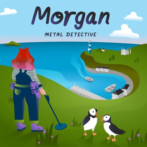 Morgan: Metal Detective Art