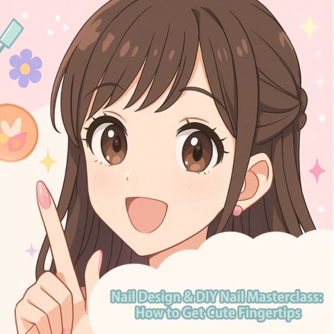 Nail Design & DIY Nail Masterclass: How to Get Cute Fingertips Art