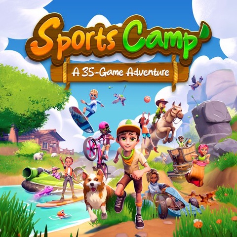 Sports Camp: A 35-Game Adventure Art