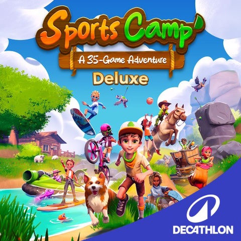 Sports Camp: A 35-Game Adventure Deluxe Art