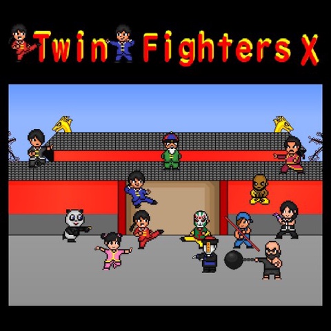 Twin Fighters X Art
