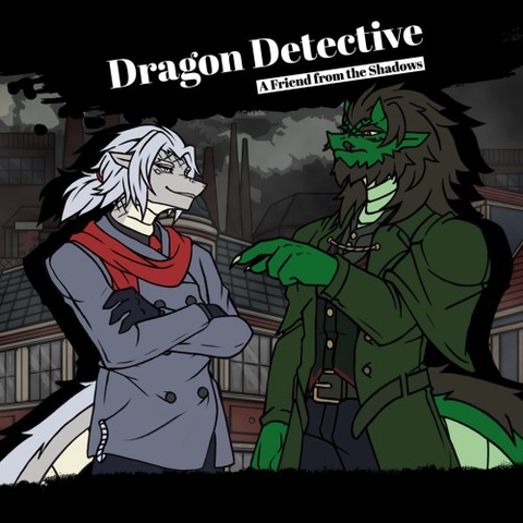 Dragon Detective: A Friend from the Shadows Art