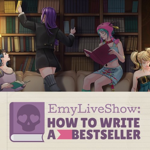 EmyLiveShow: How To Write a Bestseller Art
