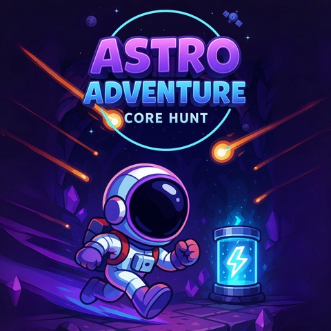 Astro Adventure: Core Hunt Art