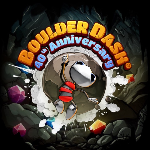 BOULDER DASH 40th Anniversary Art