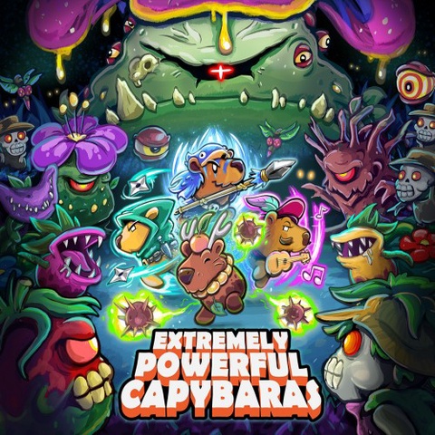 Extremely Powerful Capybaras Art