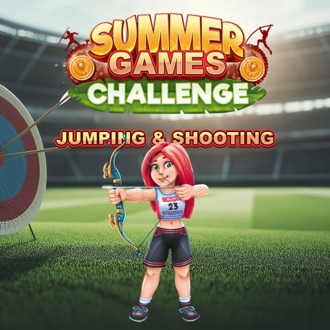  Summer Games Challenge – Jumping & Shooting Art