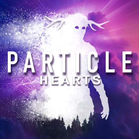 Particle Hearts Art