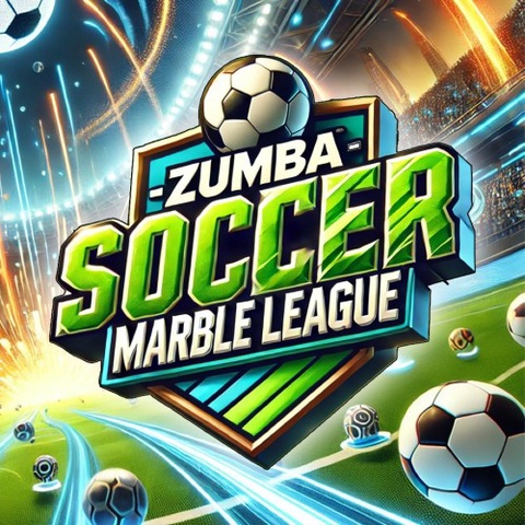 Zumba - Soccer Marble League Art