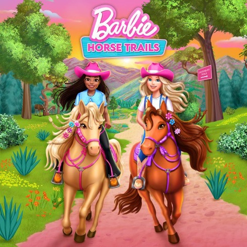 Barbie Horse Trails Art