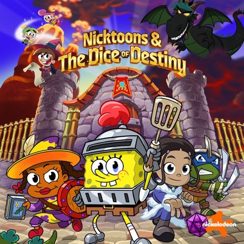 Nicktoons & The Dice of Destiny Art