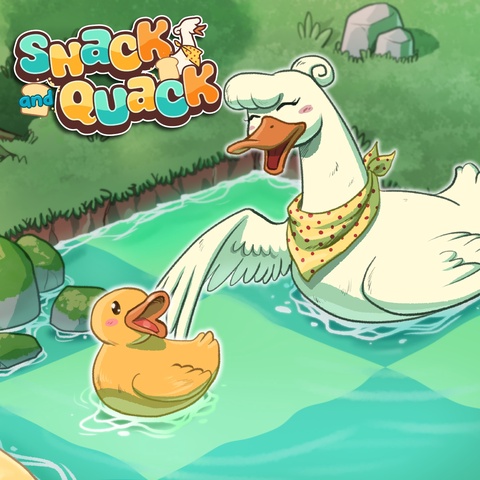 Snack and Quack Art