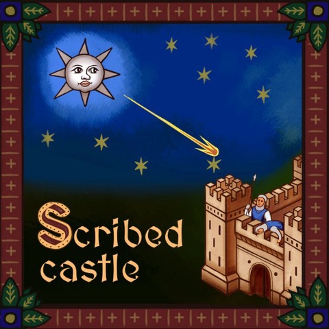Scribed castle Art