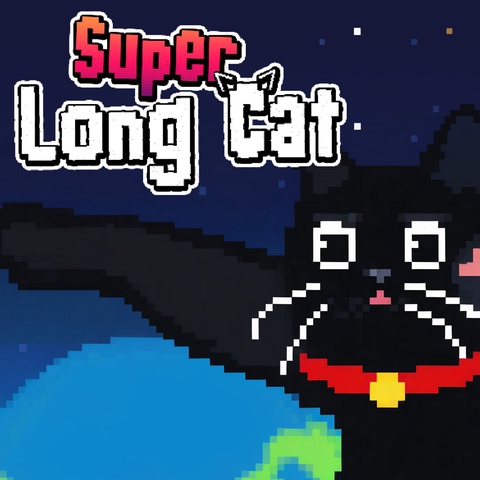 Super Long Cat Art