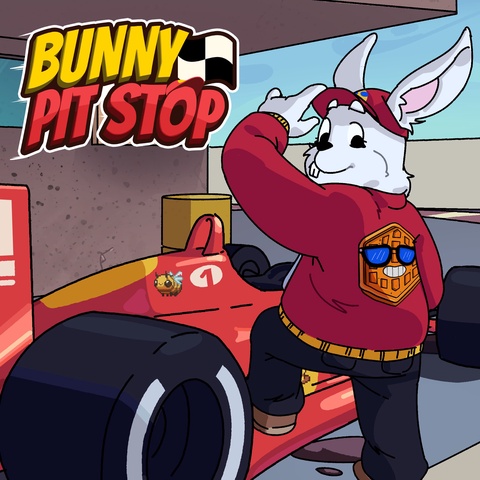 Bunny Pit Stop Art