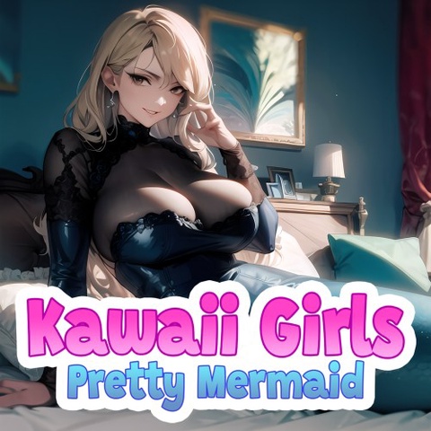 Kawaii Girls: Pretty Mermaid Art