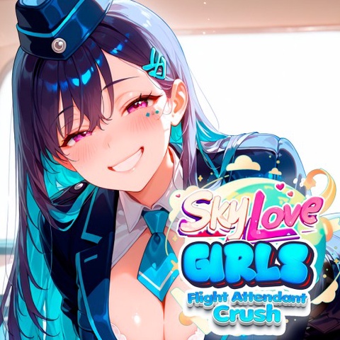  Sky Love Girls: Flight Attendant Crush Art