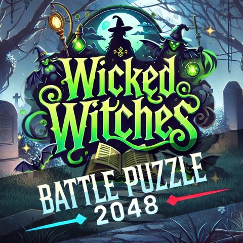 Battle Puzzle 2048 - Wicked Witches Art